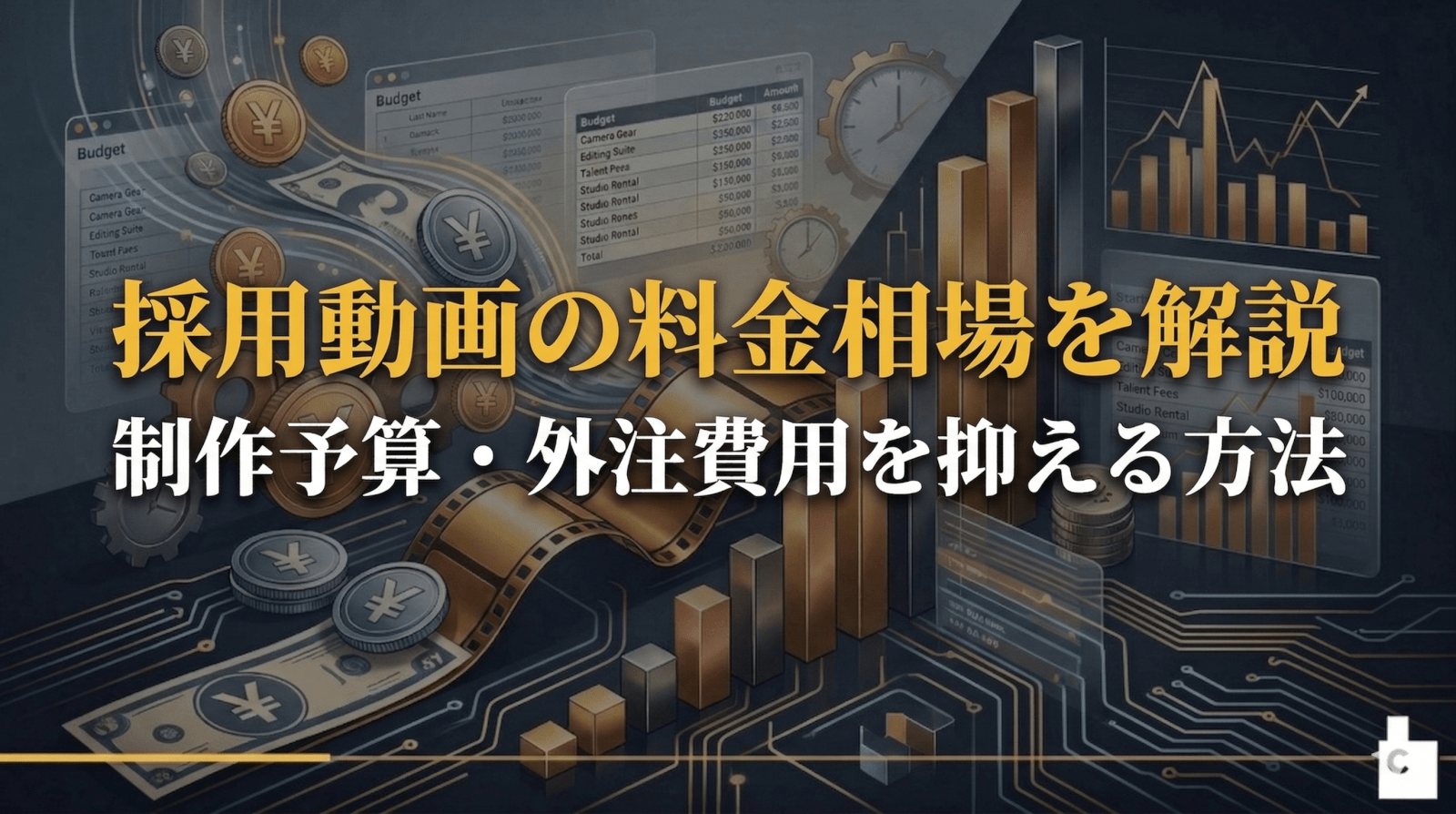 採用動画の料金相場を解説 | 制作予算・外注費用を抑える方法