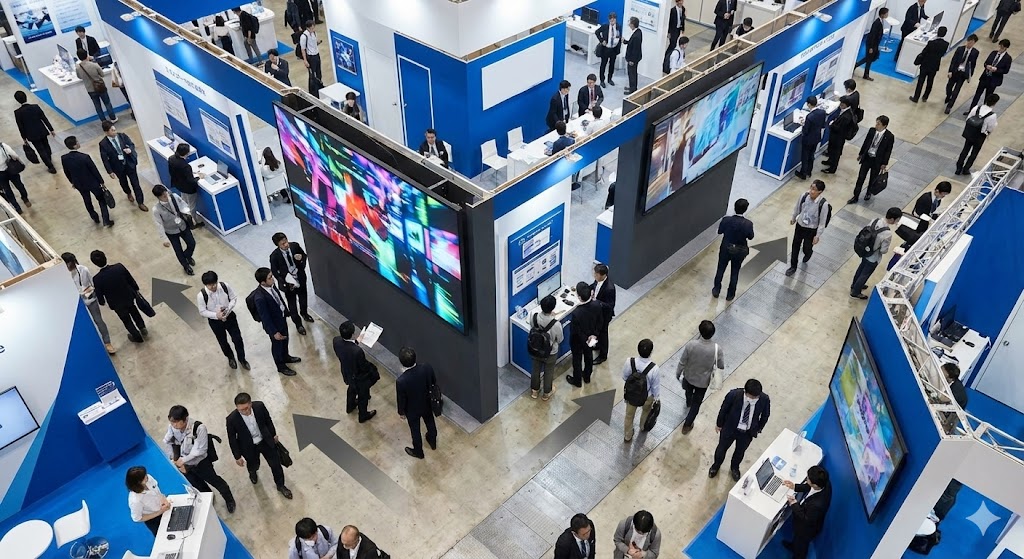 動画の効果を最大化するモニター配置提案